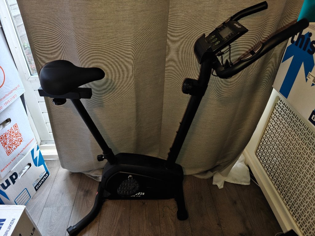VirtuFit HTR100 - Hometrainer, Ophalen, Zo goed als nieuw, Metaal, Benen