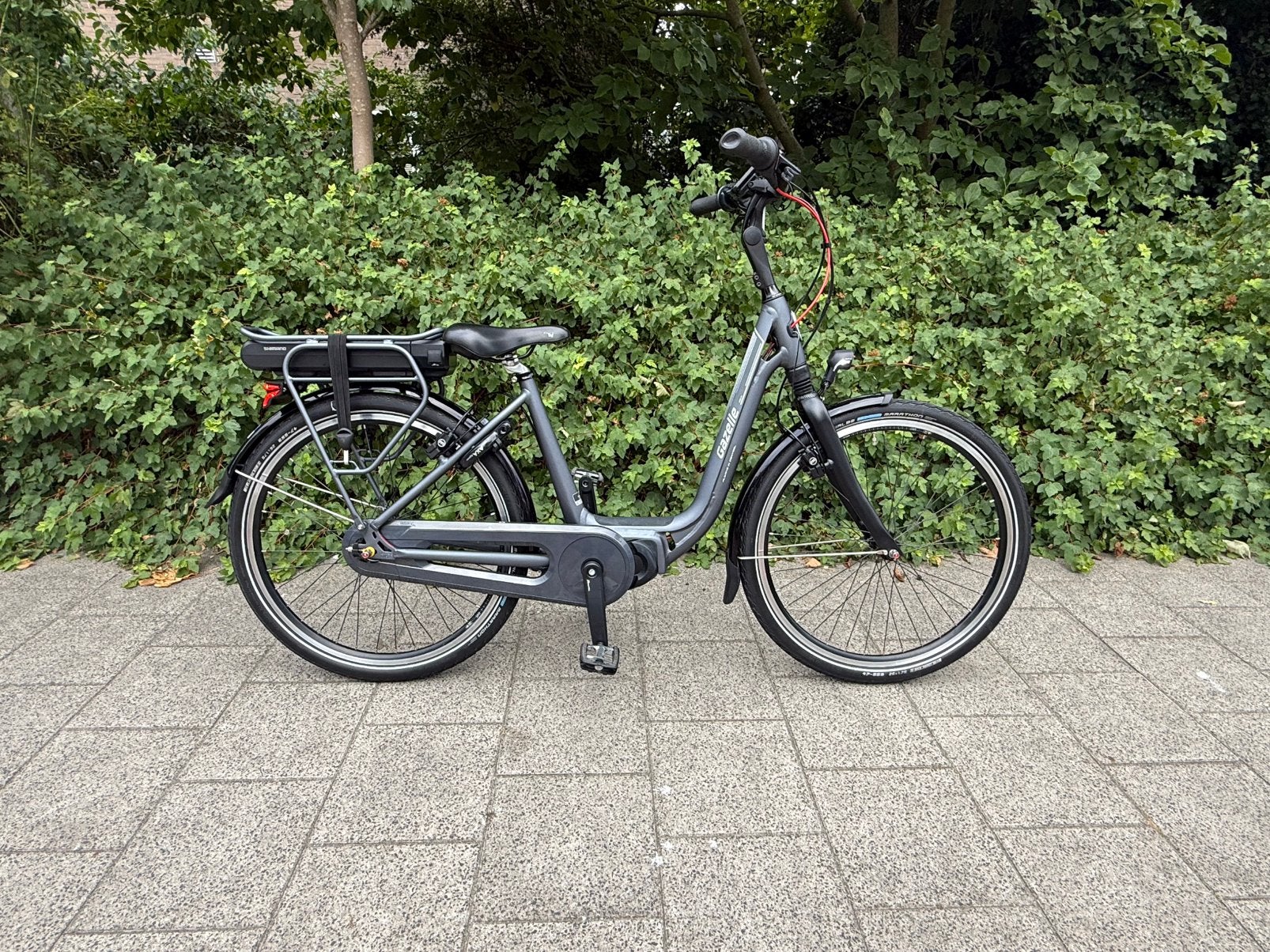 Gazelle AMI C7 HMS (  slechts 500 km ), Ophalen, Zo goed als nieuw, Minder dan 47 cm, 50 km per accu of meer