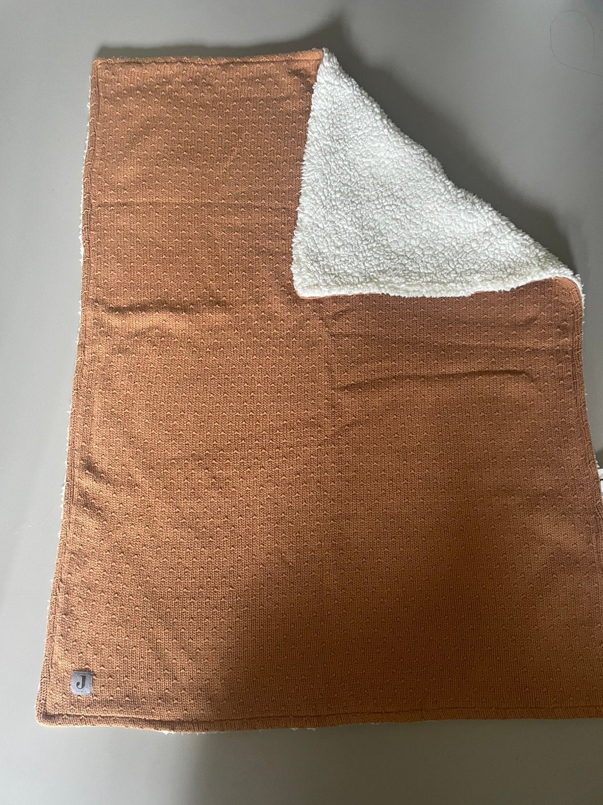 Jollein wiegdeken/dekentje, Ophalen of Verzenden, Zo goed als nieuw, Deken