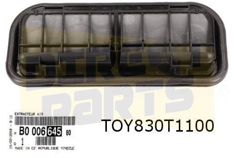 Citroen C1 (-5/14-2/22) (B4) / Toyota Aygo (-7/14) (B10) ont, -, Nieuw, Ophalen of Verzenden, Spatbord