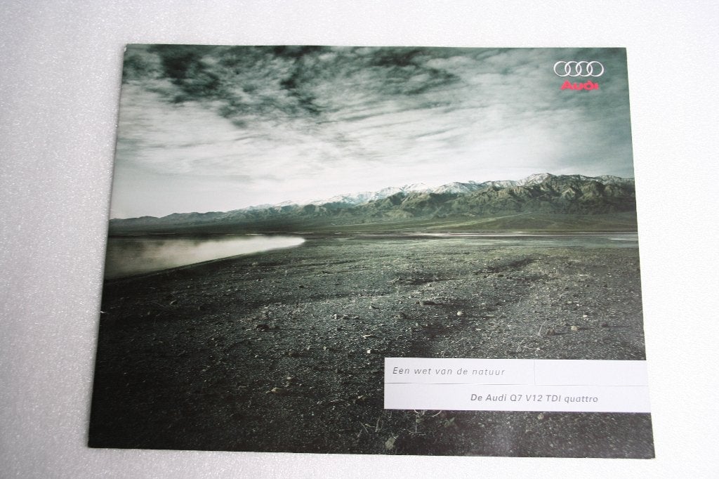 Folder Audi Q7 V12 TDI quattro (03-2008) (73), Ophalen of Verzenden, Nieuw, Audi