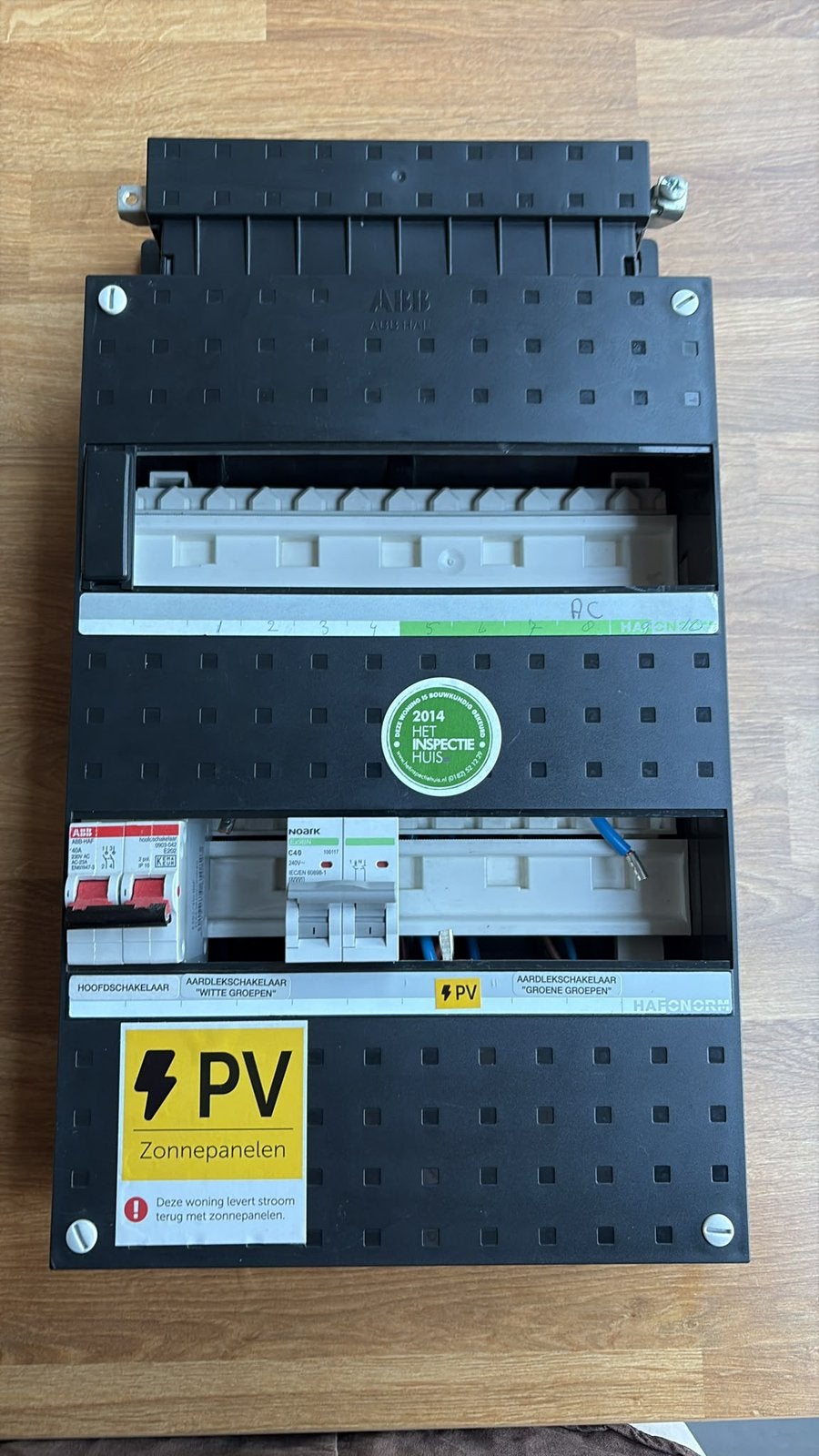 ABB Hafonorm kast, Doe-het-zelf en Verbouw, Elektra en Kabels, Ophalen, Gebruikt, Overige typen