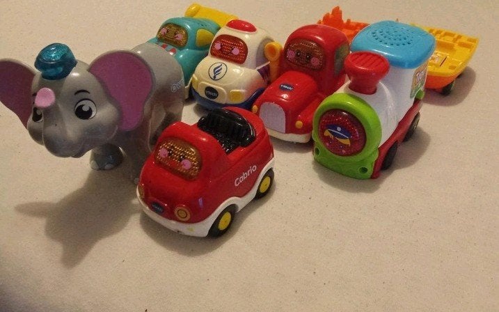 VTech Toet Toet Auto's & Zoef Zoef Dierenset, Ophalen of Verzenden, Gebruikt