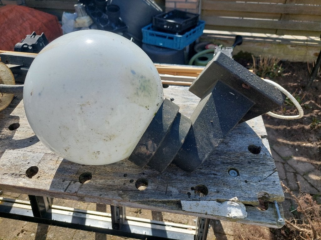 buiten lamp, Tuin en Terras, Buitenverlichting, Ophalen, Gebruikt, Minder dan 50 watt, Wandlamp