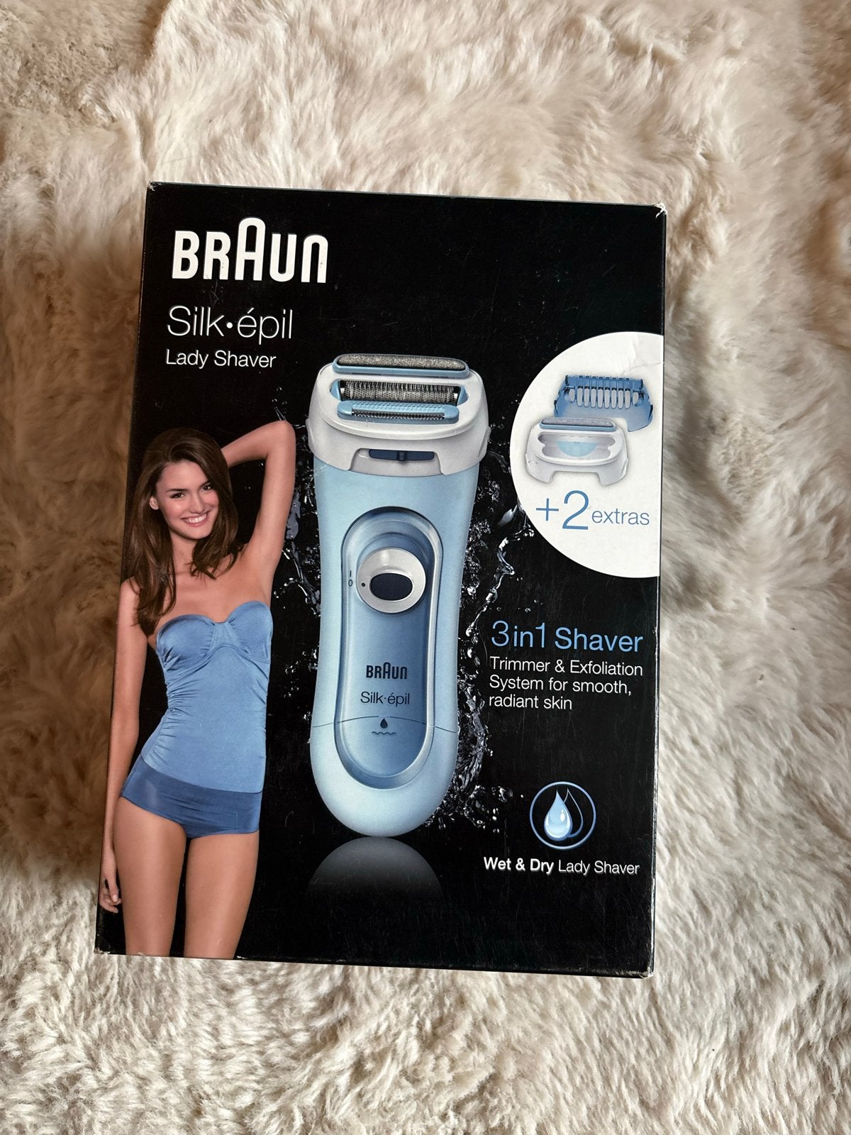Braun Silk-épil Lady Shaver 3-in-1 Wet & Dry Nieuw in doos, Ophalen of Verzenden, Nieuw, Overige typen