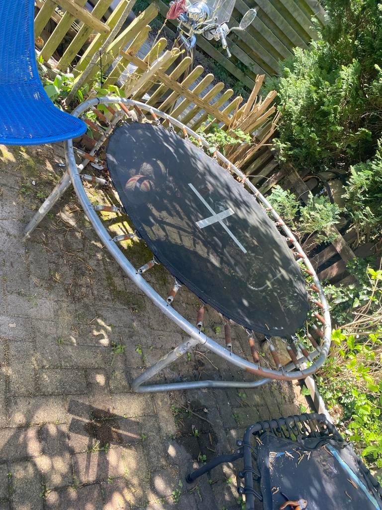 Trampoline zonder veiligheidsnet, Ophalen of Verzenden, Gebruikt