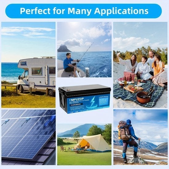 Lithium accu – LiFePO4 batterij – 12V Accu – 200Ah Batterij, Corvance B.V., Verzenden, Nieuw, Corvancebol@gmail.com