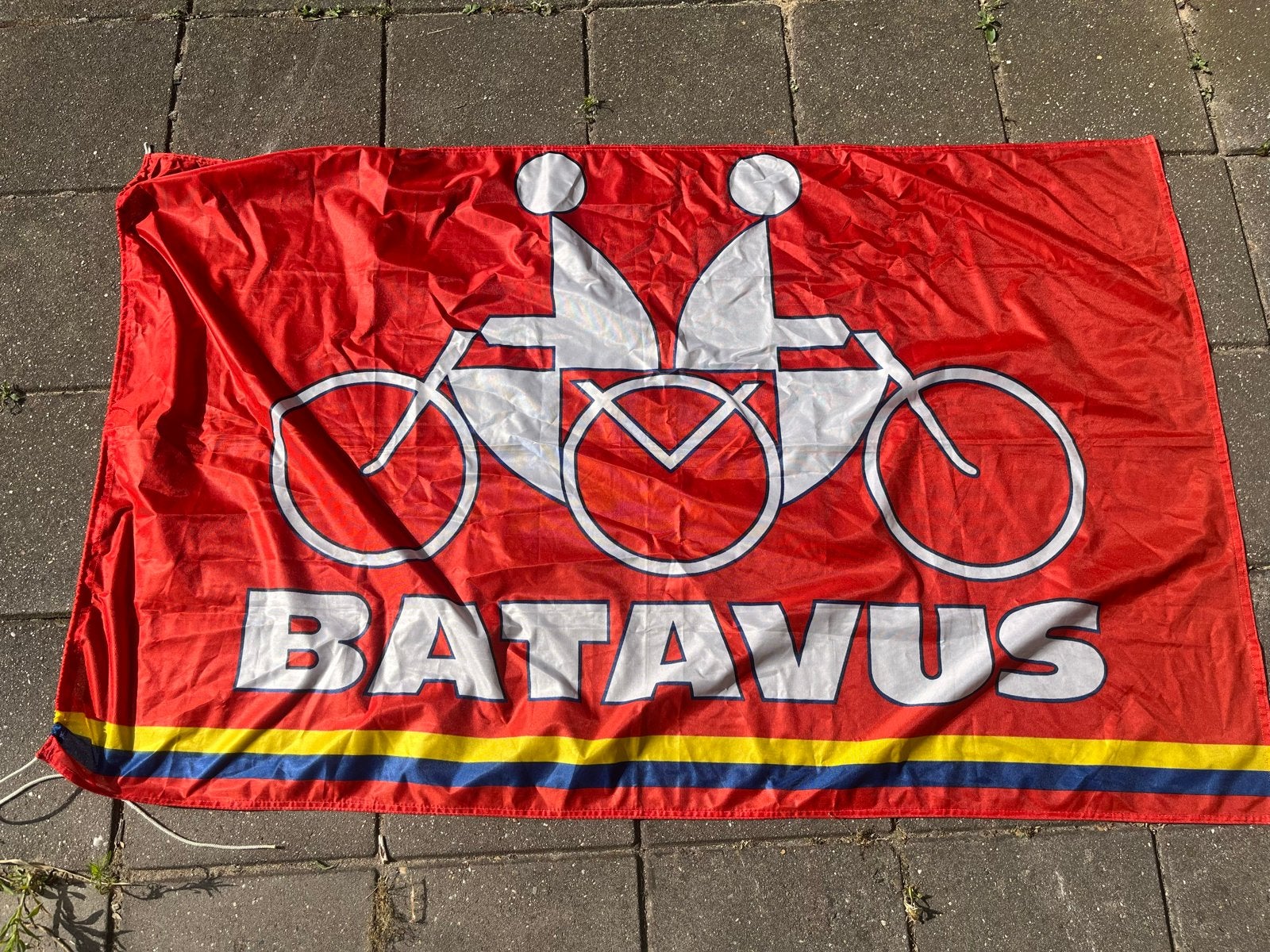Batavus Vlag - Vintage Fietsvlag, Fietsen en Brommers, Ophalen, Gebruikt