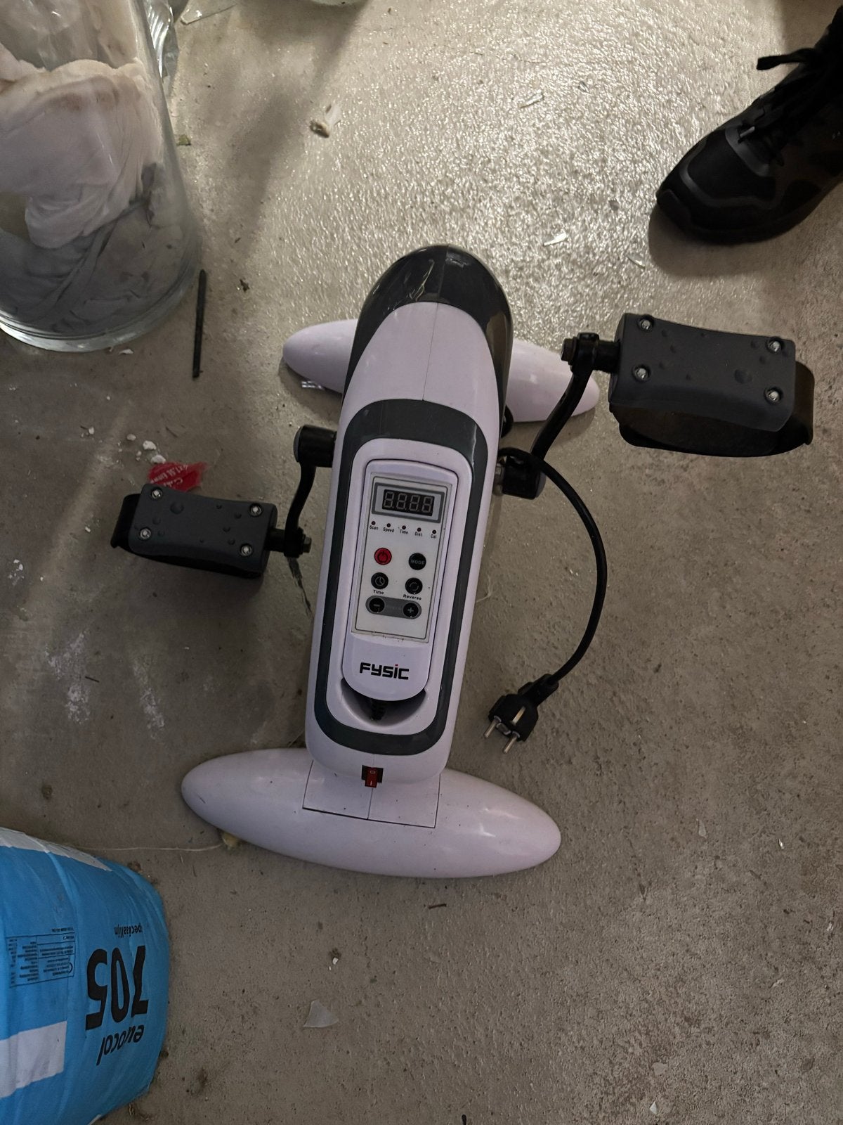 Fysic Mini Hometrainer - Compact en Gebruiksvriendelijk, Kunststof, Armen, Ophalen of Verzenden, Zo goed als nieuw
