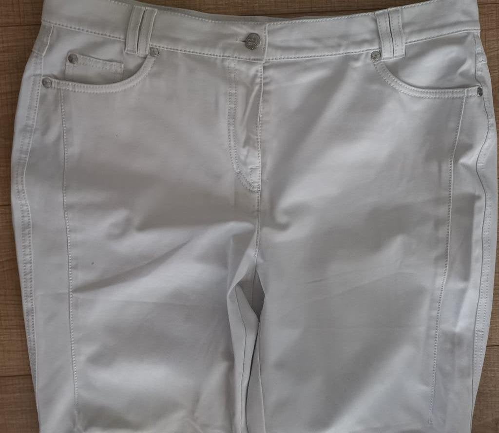 ZAFFIRI zomer jeans maat 46, Kleding | Dames, Verzenden, Wit, Overige jeansmaten, Zo goed als nieuw