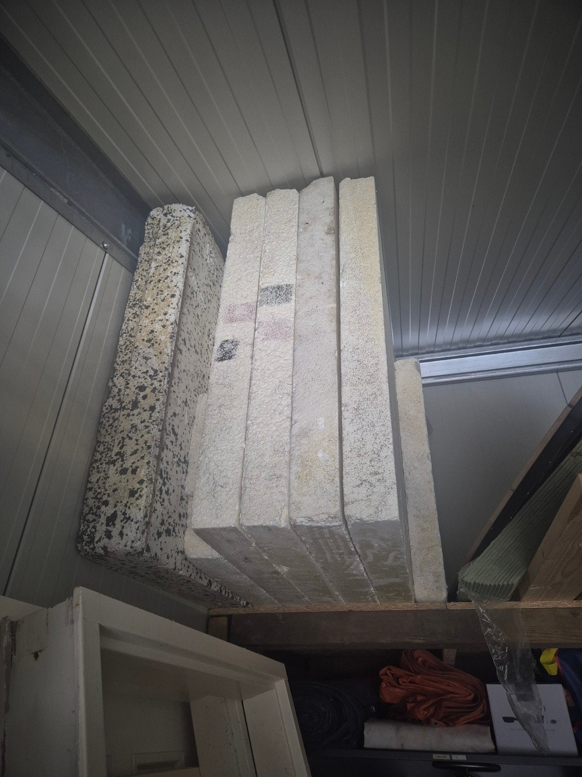 eps 10 cm, Ophalen, Piepschuim (Tempex), 8 tot 12 cm, 15 m² of meer
