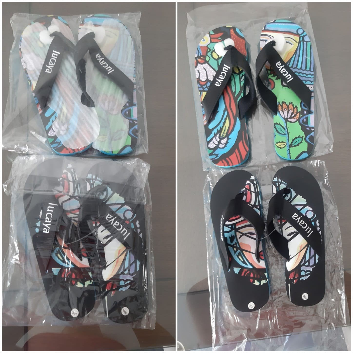 Nieuwe slippers en Bad & Douche Set met Tas en Borstels, Ophalen of Verzenden, Nieuw, Bad & Douche