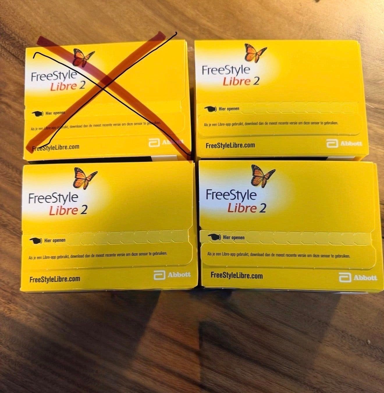 3 nieuwe Freestyle Libre 2 sensoren (houdbaar t/m 2026), Ophalen of Verzenden, Nieuw, Overige typen