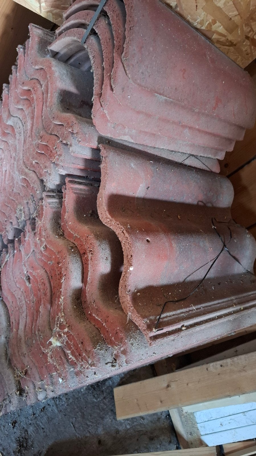 sneldek Benders dakpannen - nieuw goede staat, Ophalen, Steen of Klei, Nieuw, 15 m² of meer
