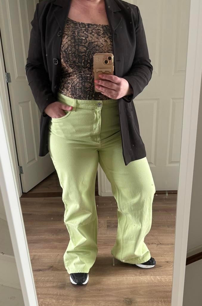 Monki wide jeans maat 36/38, Ophalen of Verzenden, Maat 36 (S), Lang, Gedragen