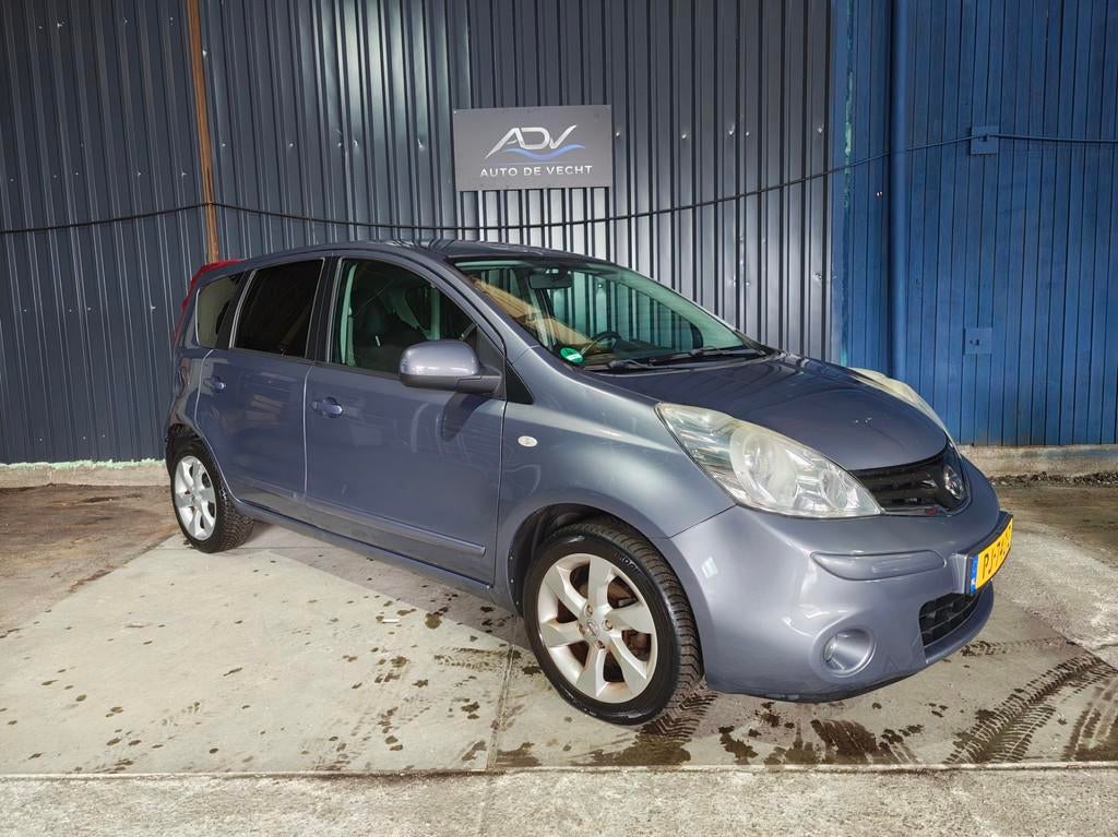 Nissan Note 1.4 Acenta - VOLLEDIGE ONDERHOUD - 5 DEURS - AIR, Auto's, Nissan, Voorwielaandrijving, Gebruikt, Parkeersensor, 4 cilinders