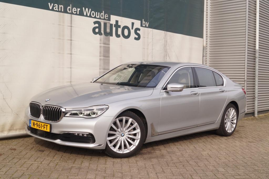BMW 7 Serie 730d 265pk Automaat High Executive -LEER-LED-ECC, Auto's, BMW, Automaat, Gebruikt, Euro 6, Diesel