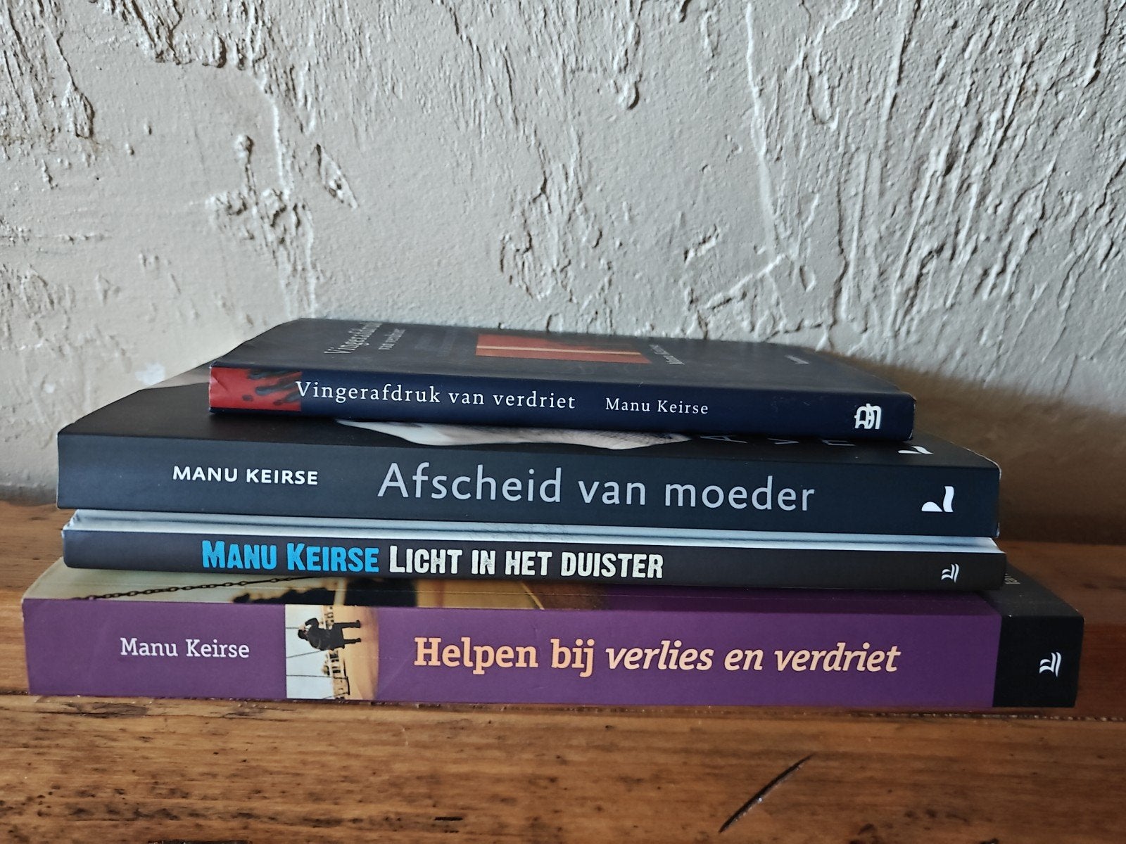 4 Boeken van Manu Keirse., Ophalen of Verzenden