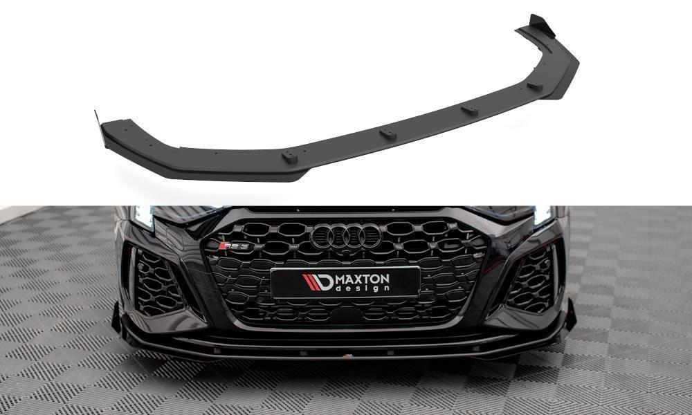 Maxton Design Spoiler Lip Splitter Geschikt Audi RS3 Sportba, Verzenden, Automotive Parts, A.parts@hotmail.nl, Trasmolenlaan 12 3447 GZ Woerden