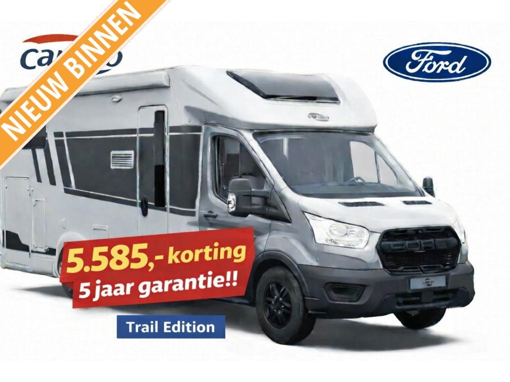 Carado T 447 Trail Edition - Automaat, Automaat, Ringverwarming, Ford, Tot en met 2