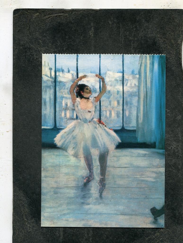 Ansicht Edgar Degas - Danseres, poserend voor de fotograaf, Verzenden, 1980 tot heden, Ongelopen