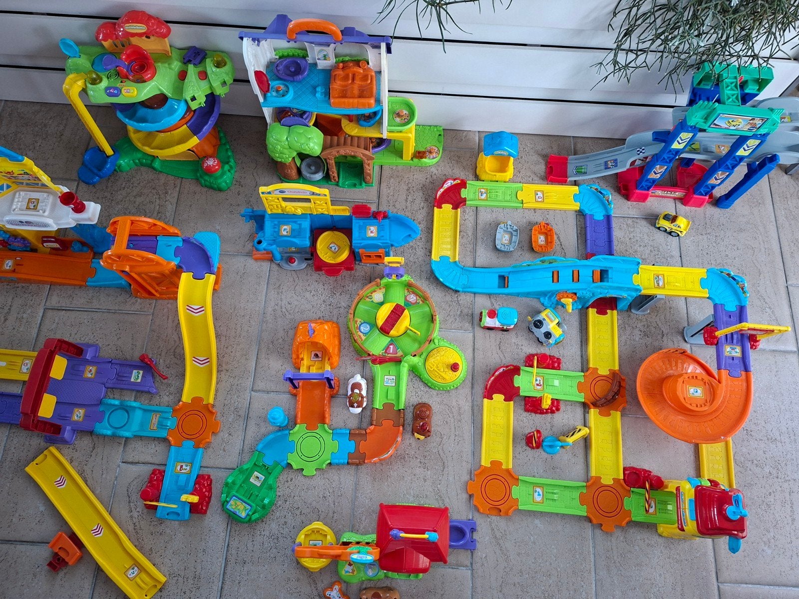 Grote VTech Toet Toet Auto's en Zoef Zoef Dieren collectie, Ophalen, Gebruikt, Jongen of Meisje