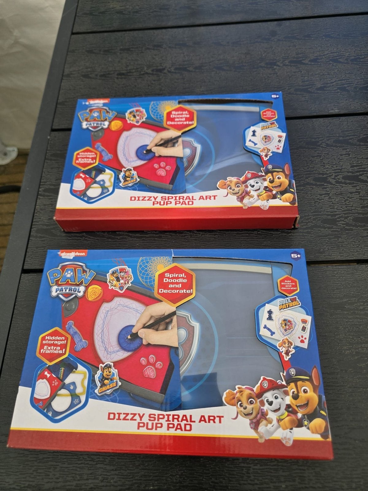 2x Paw Patrol Dizzy Spiral Art Pup Pad - Nieuw, Ophalen, Nieuw, Knutselen