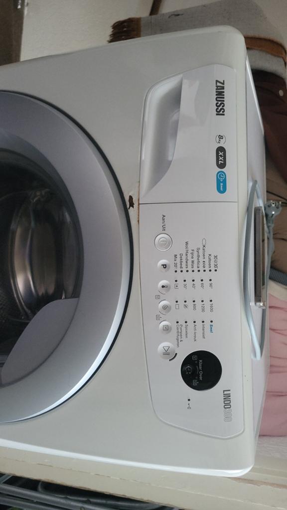 Zanussi Lindo 300 8kg Wasmachine - Gebruikt, Witgoed en Apparatuur, Wasmachines, Ophalen, 1200 tot 1600 toeren, Gebruikt, 8 tot 10 kg