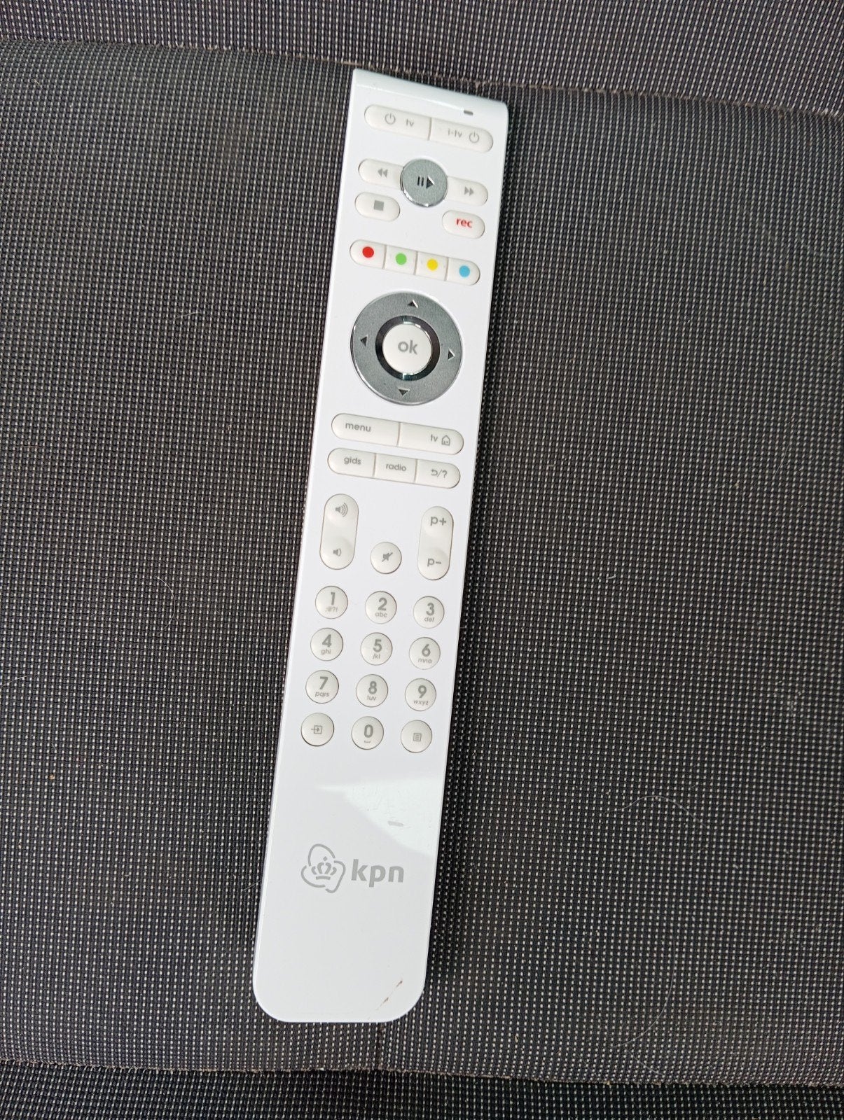 KPN afstandsbediening voor TV en ontvanger, Ophalen of Verzenden, Zo goed als nieuw, Origineel, Tv
