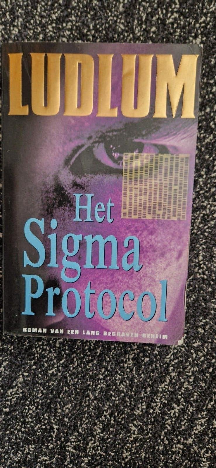 Het Sigma Protocol - Robert Ludlum (Thriller), Boeken, Ophalen of Verzenden, Zo goed als nieuw, Robert Ludlum, Europa overig