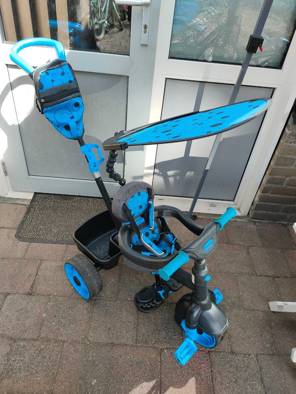 Little Tikes 4 in 1 driewieler i.z.g.st., Fietsen en Brommers, Fietsen | Driewielers, Ophalen, Zo goed als nieuw, Little Tikes