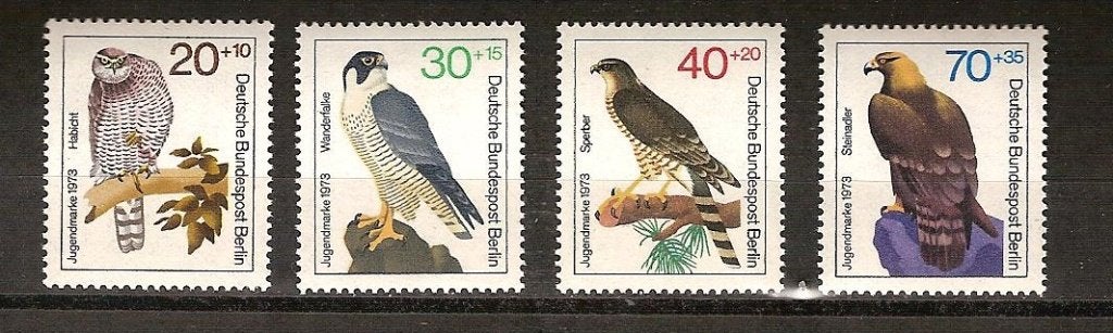 Dieren Berlin 442-445 postfris e.a. dieren, Ophalen of Verzenden, Dier of Natuur