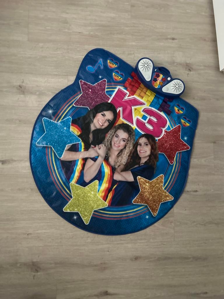 K3 Dansmat met geluid en licht, Ophalen, Gebruikt, Meisje