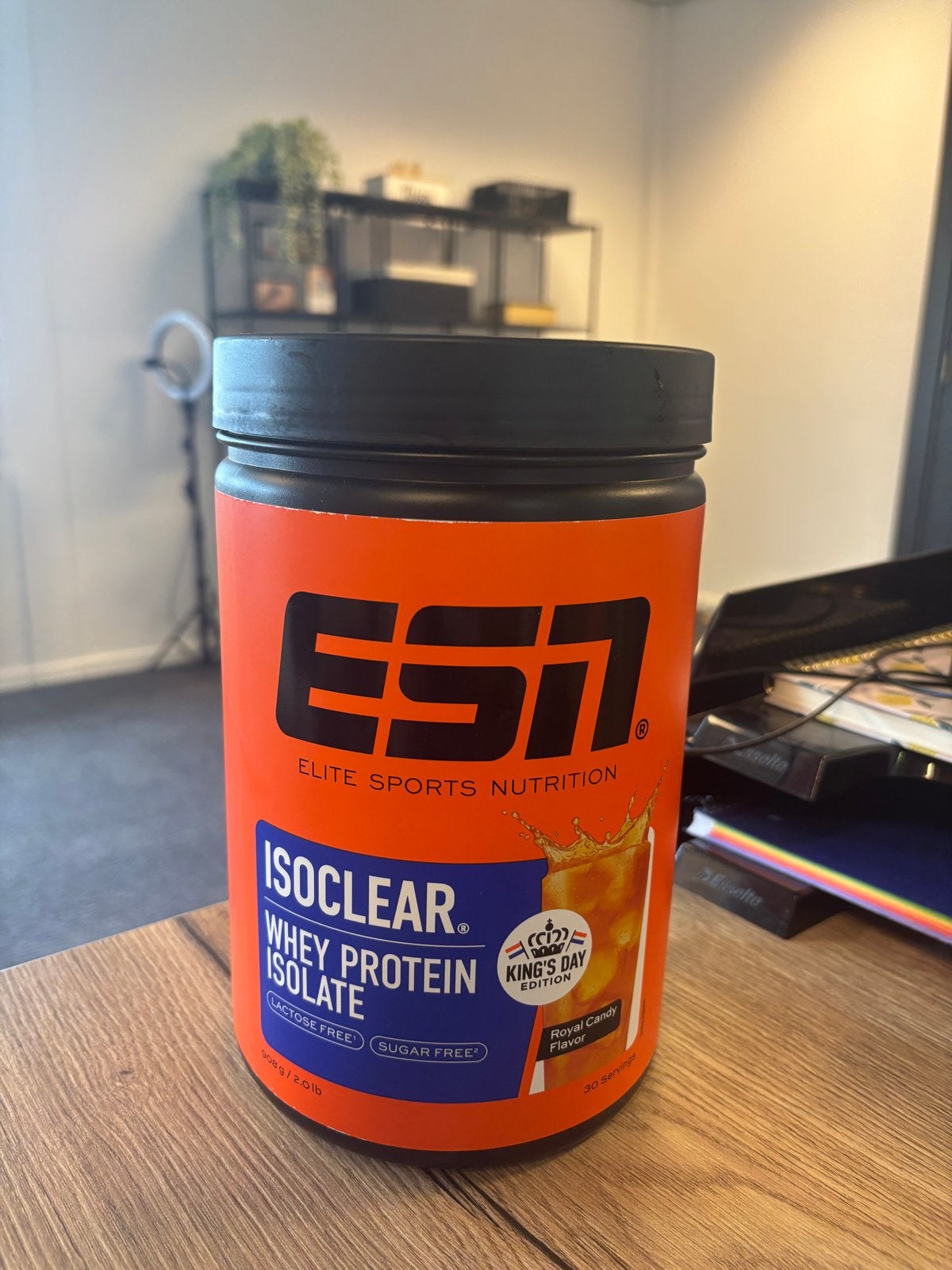 ESN Isoclear Whey Protein Isolate - Royal Candy Flavor, Ophalen of Verzenden, Zo goed als nieuw, Poeder of Drank
