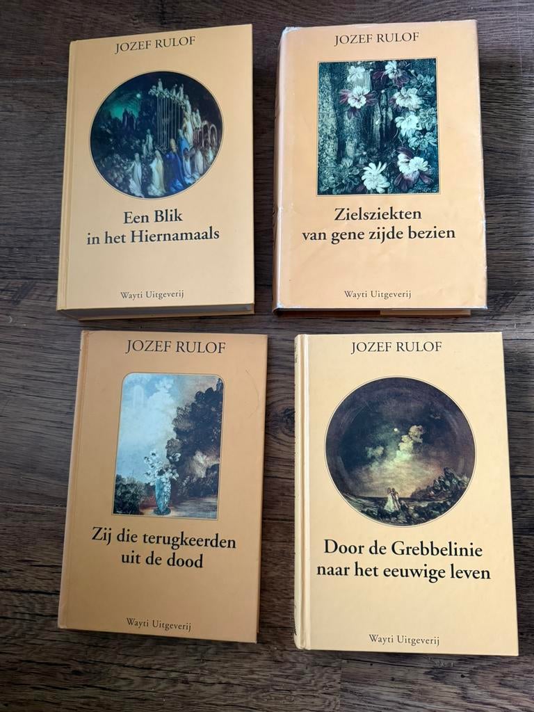Jozef Rulof- 4 boeken (hardcover), Ophalen of Verzenden, Zo goed als nieuw