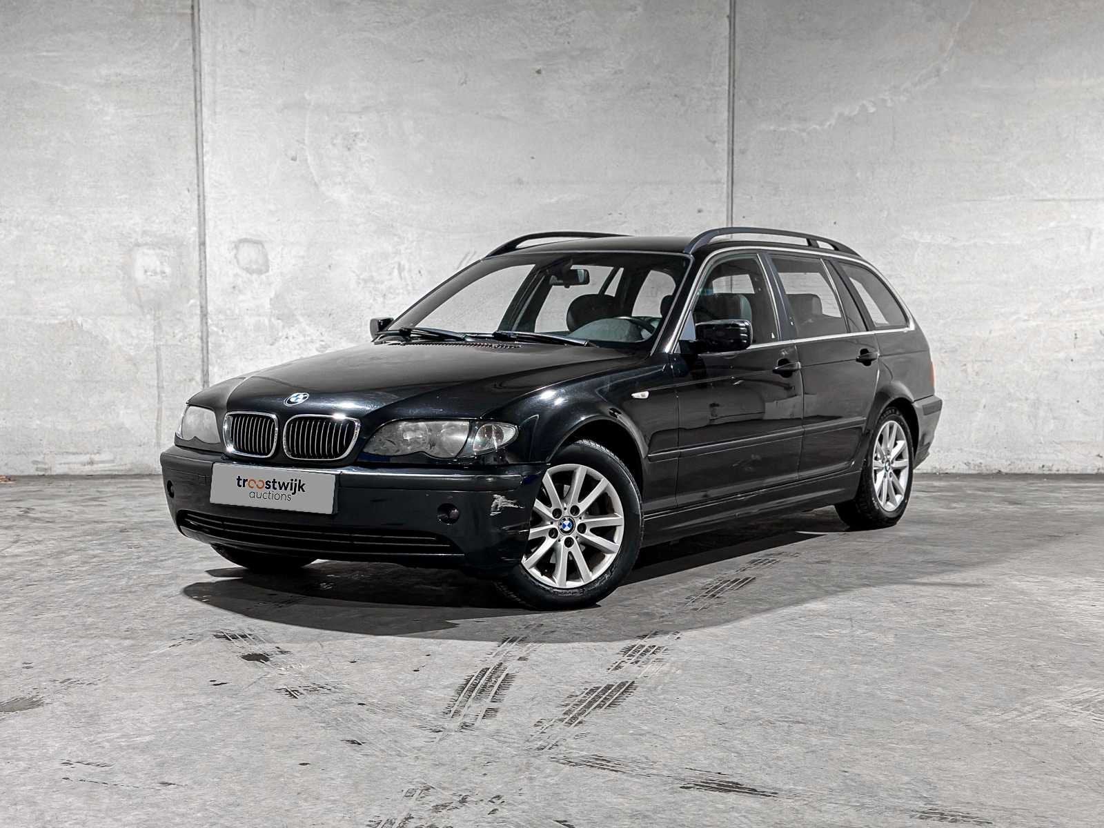 BMW 316i Touring Special Edition 116pk 2004 3-serie (Origine, Auto's, Achterwielaandrijving, 4 cilinders, Zwart, Handgeschakeld