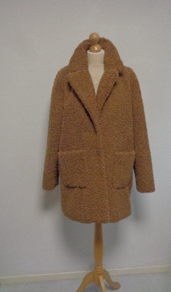 winter jas Minus, Kleding | Dames, Maat 38/40 (M), Bruin, Verzenden, Zo goed als nieuw