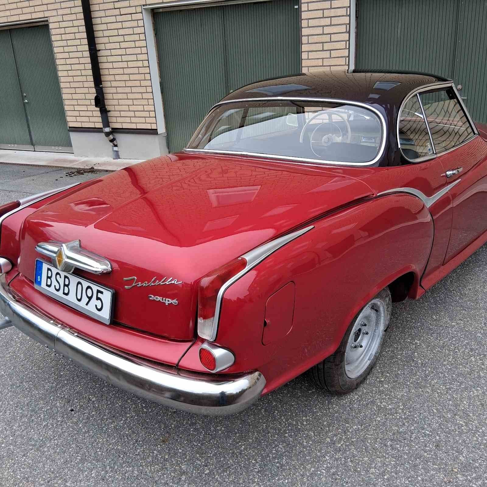 *Borgward Isabella Coupé TS 1958 TE KOOP, foto 4