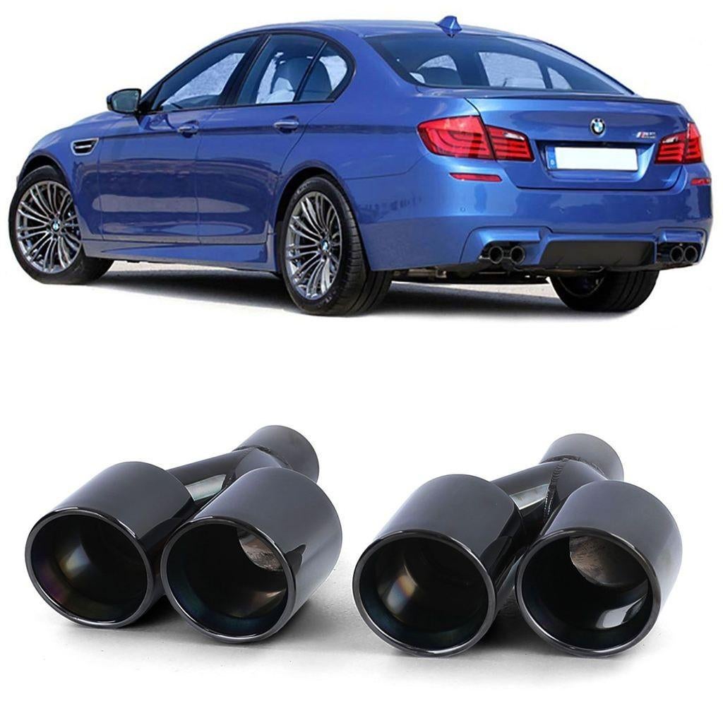 Dubbel uitlaat Sierstuk voor Bmw 5 Serie BMW F10 F11, Verzenden, Automotive Parts, A.parts@hotmail.nl, Trasmolenlaan 12 3447 GZ Woerden