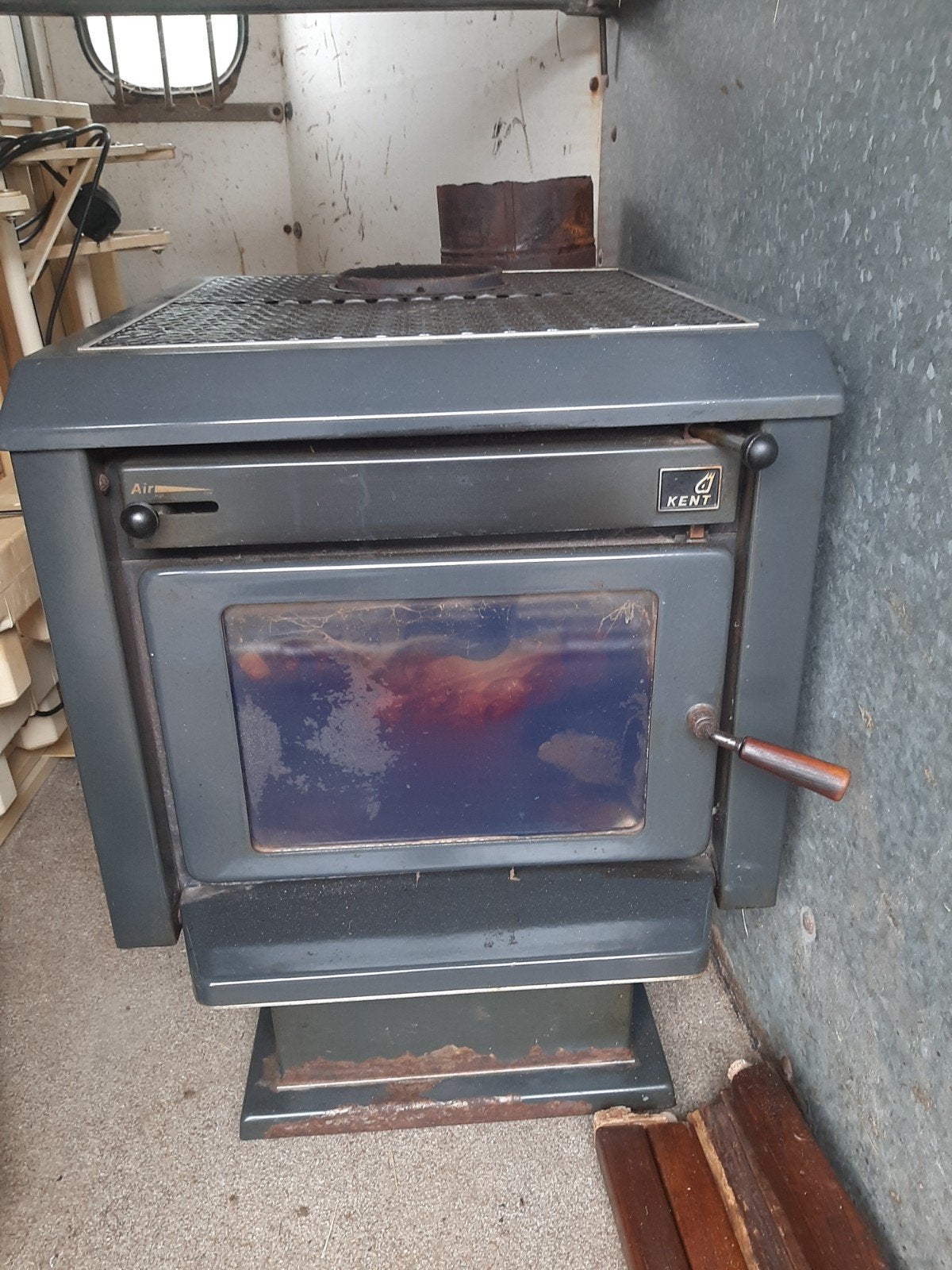 Houtkachel, Ophalen, Gebruikt, Hout, Houtkachel