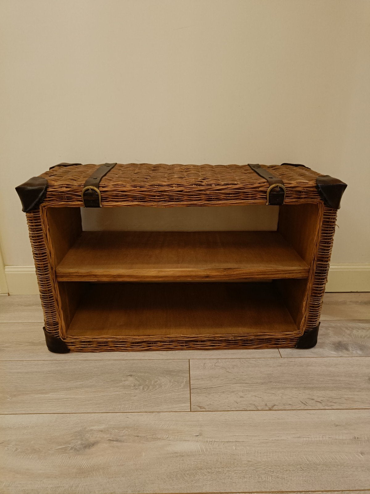 Riviera Maison rattan kastje, Ophalen of Verzenden, Zo goed als nieuw