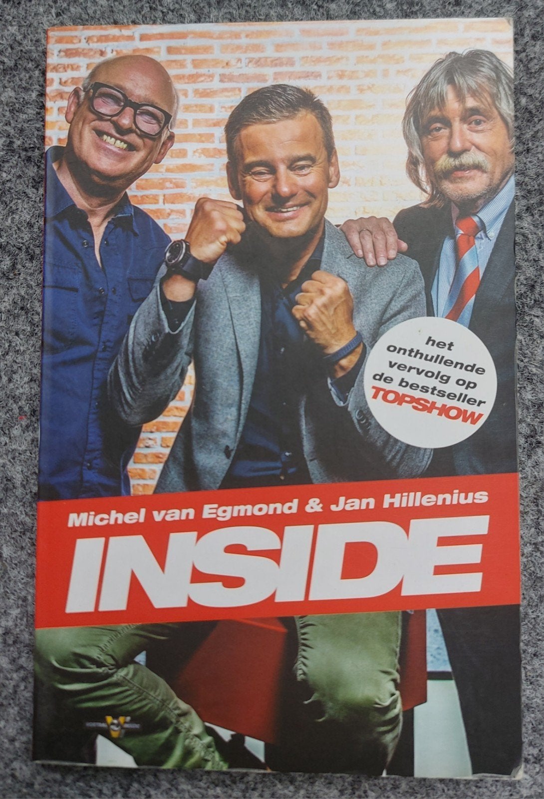 Michel van Egmond - Inside, Boeken, Michel van Egmond, Ophalen of Verzenden, Zo goed als nieuw, Balsport