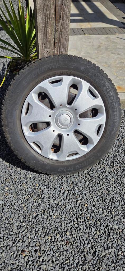 Vredestein Snowtrac 5 Winterbanden op velg - 175/65 R14, Ophalen, Gebruikt