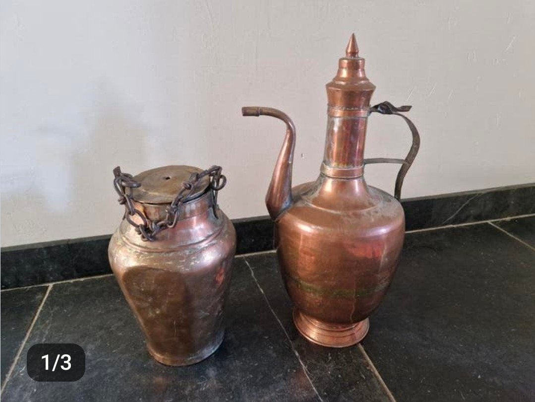 Antieke Koperen Kannen, Antiek en Kunst, Antiek | Koper en Brons, Ophalen