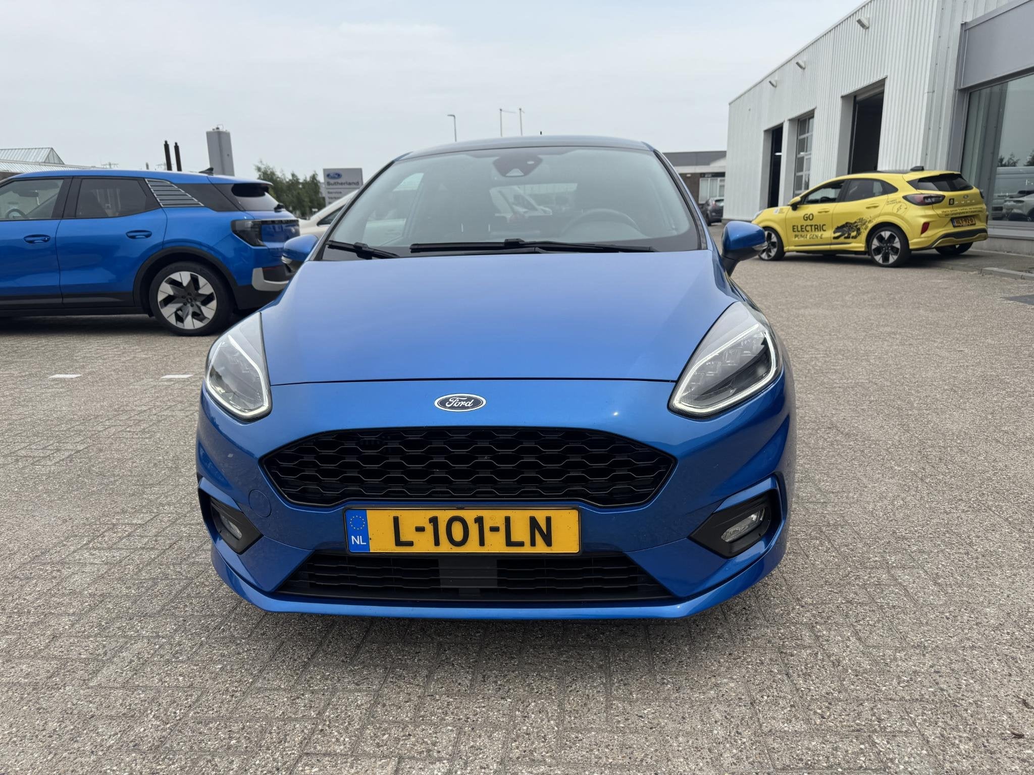 Ford Fiesta 1.0 EcoBoost ST-Line X 125pk | Full Led | Winter, Voorwielaandrijving, Euro 6, Blauw, Geïmporteerd