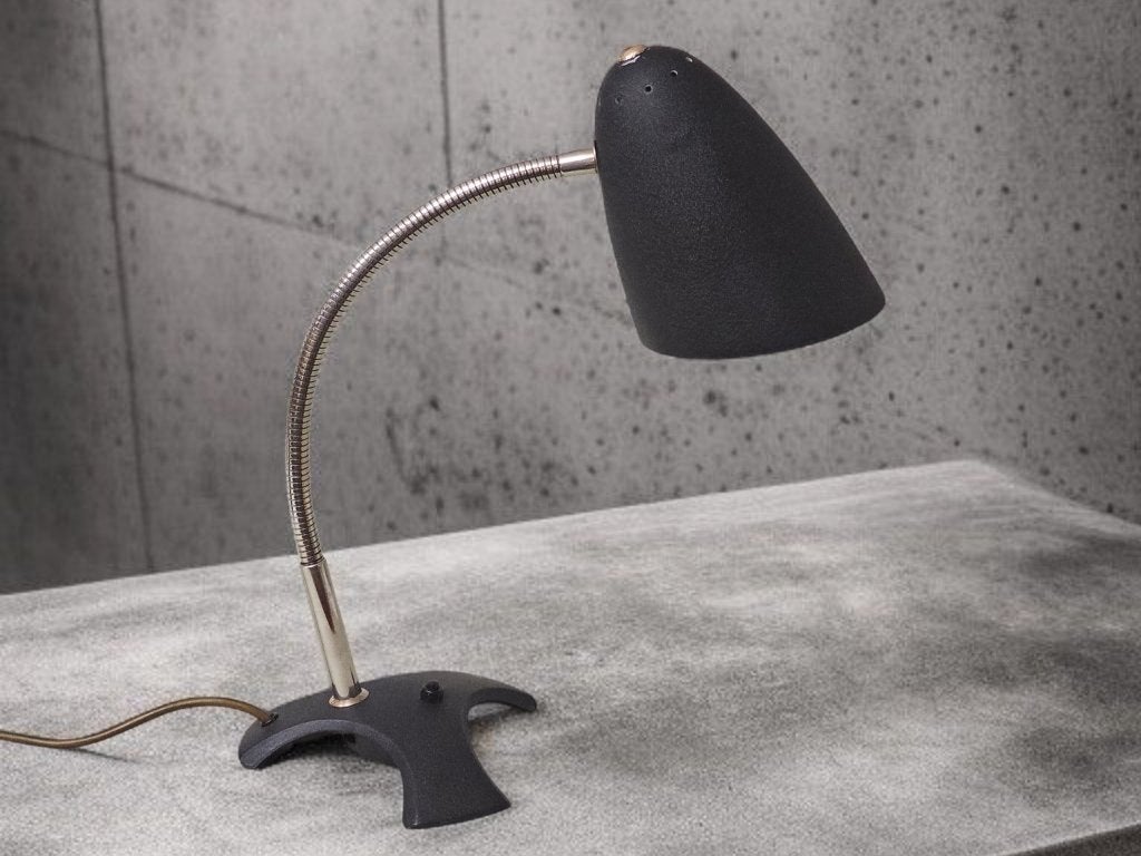 Tafellamp / bureaulamp kraaienpoot, Mid-Century, Ophalen of Verzenden