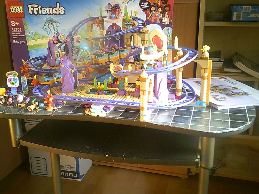 te koop roller coaster lego friends, Ophalen, Nieuw, Lego