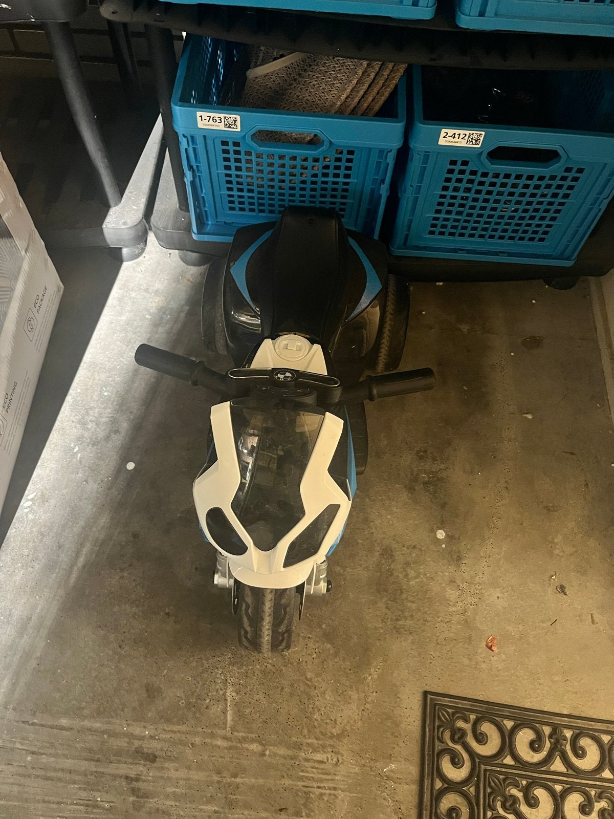 BMW elektrische kindermotorfiets, Ophalen, Gebruikt, Overige typen