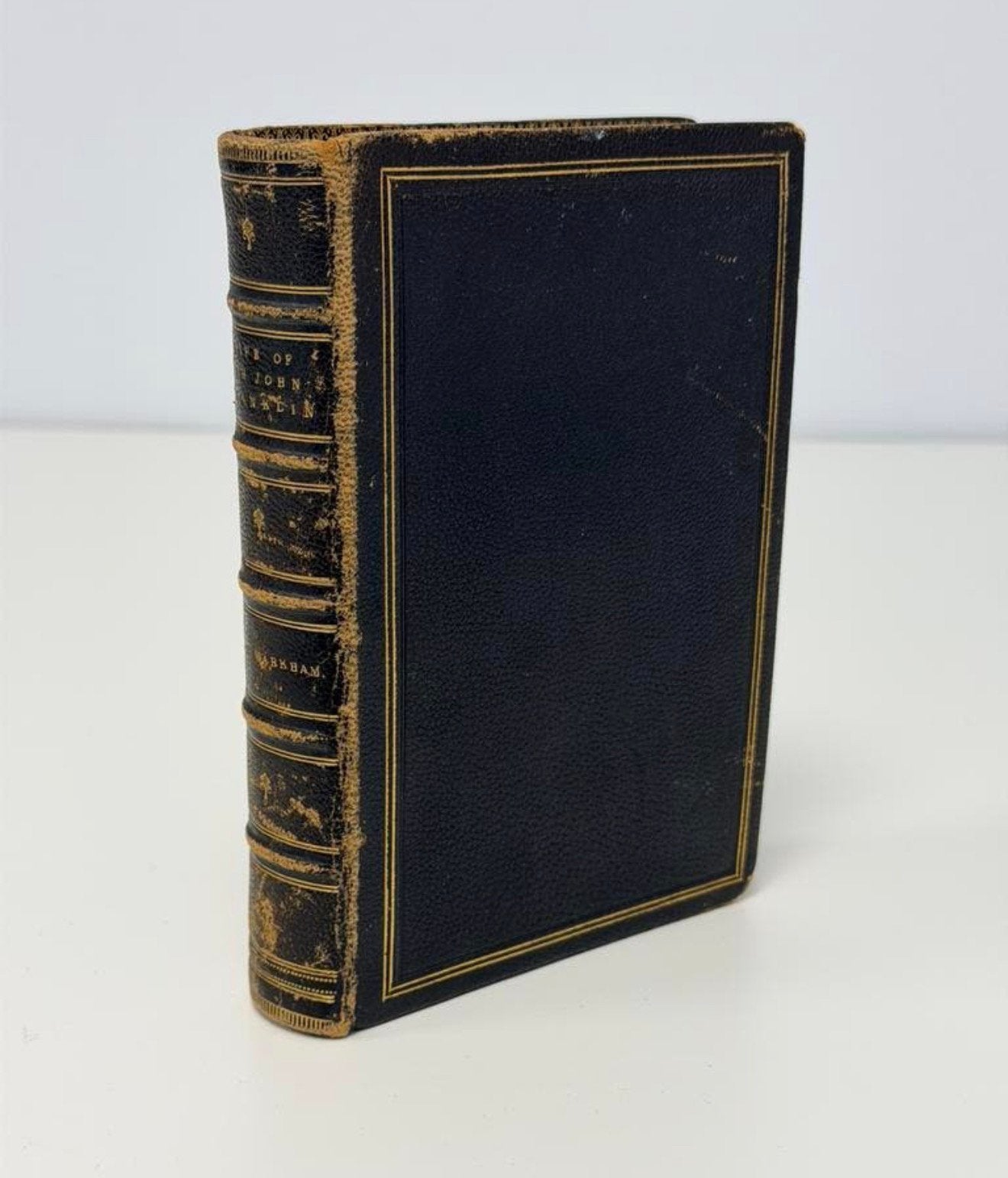 1891 Life Sir John Franklin Antiek Hardcover zeldzaam Boek, Ophalen of Verzenden