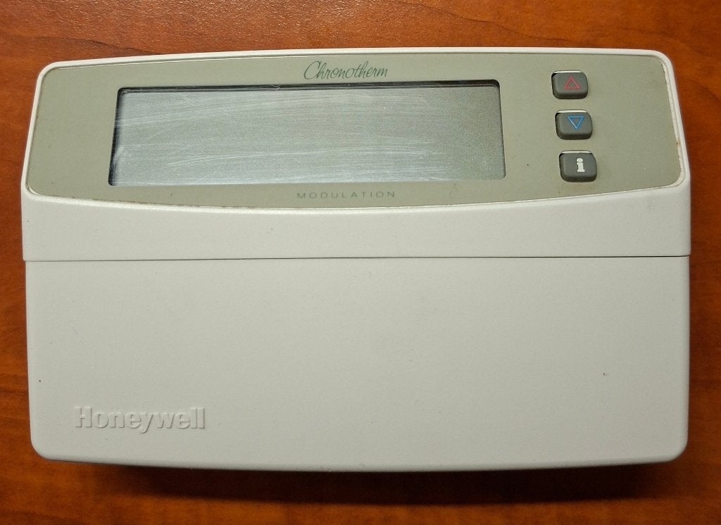Honeywell Chronotherm CV Thermostaat T8851M, Ophalen of Verzenden, Slimme thermostaat, Gebruikt